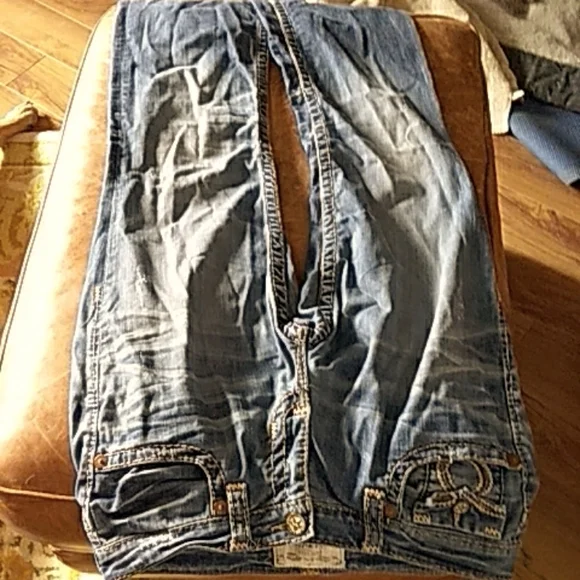 Big Star Blue Jeans 31x33.5 - Picture 3 of 12
